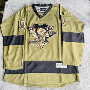 Reebok pittsburgh penguins Kessel veterans day jersey